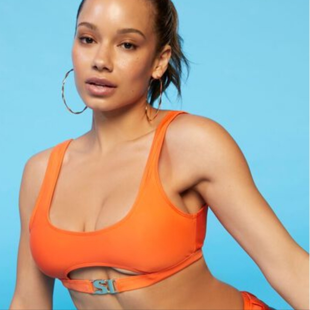 NWT Sports Illustrated Fiesta Forever 21 Bikini Set. Size Top 1X And Bottom L - Picture 7 of 17